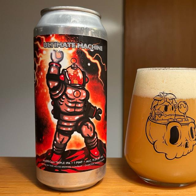 Ultimate Machine 9.2%, Tree House Brewing Company, United States