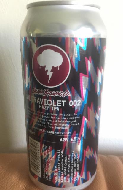 Ultraviolet 002 6.5%, Salama Brewing Company, Finland