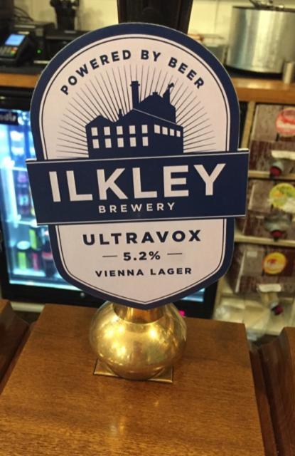 Ultravox 5.2%, The Ilkley Brewery, England