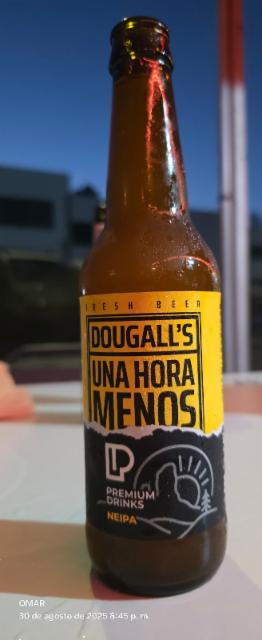 UNA HORA MENOS 6.3%, Cervezas Artesanales de Cantabria, Spain