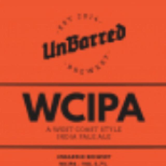 WCIPA 5.7%, UnBarred Brewery, England