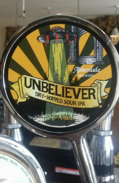 Unbeliever: Dry-Hopped Sour IPA 5.2%, Abbeydale Brewery, England