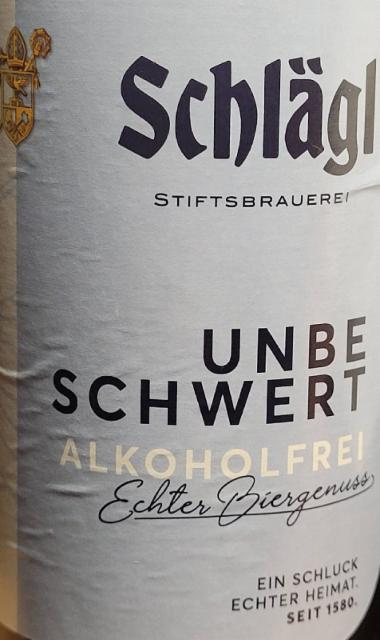 Unbeschwert, Stiftsbrauerei Schlägl