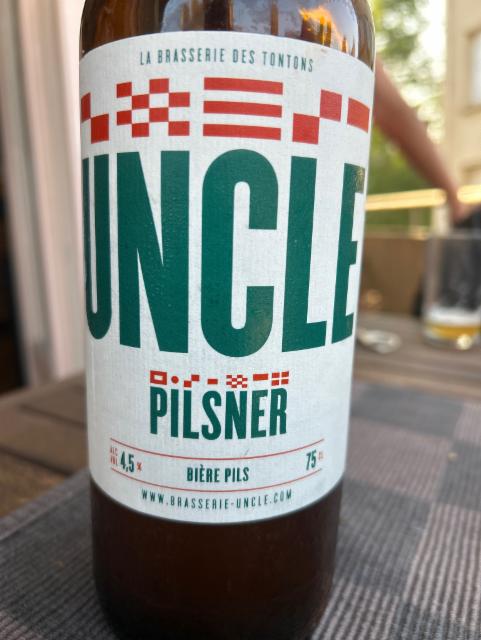Uncle pilsner, La Brasserie Des Tontons [Closed]