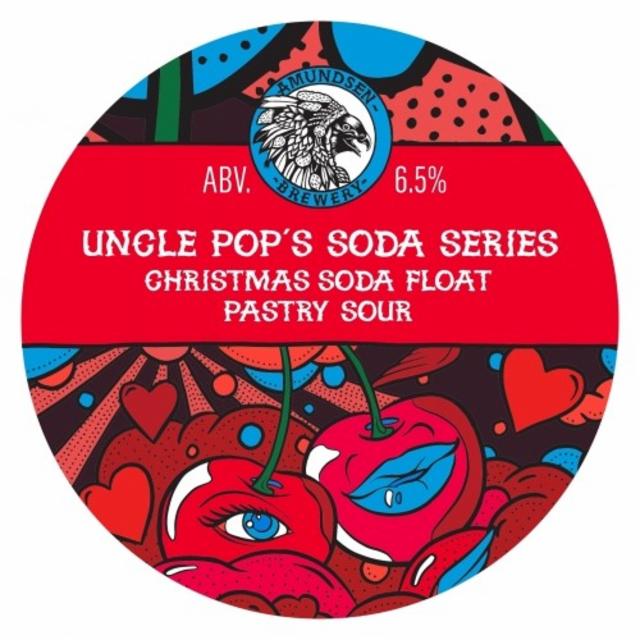 Uncle Pop's Soda Series - Christmas Soda Float Pastry Sour 6.5%, Amundsen Bryggeri, Norway