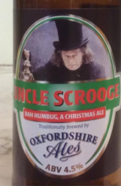 Uncle Scrooge 4.5%, Oxfordshire Ales, England