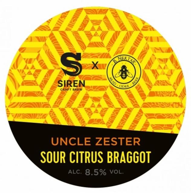 Uncle Zester 2023 8.4%, Siren Craft Brew, England