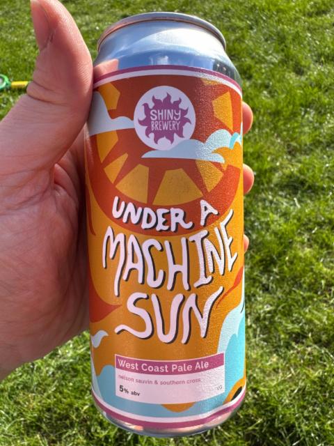 Under a machine sun 5.0%, Shiny Brewery, United Kingdom