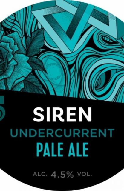 Undercurrent Pale Ale 4.5%, Siren Craft Brew, England