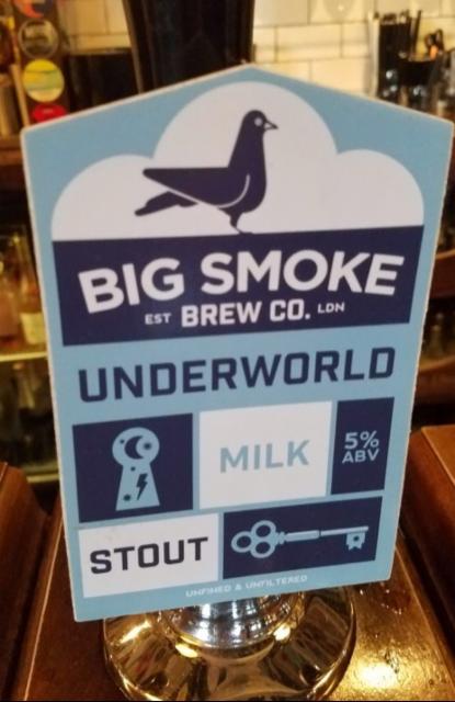 Underworld 5.0%, Big Smoke Brew Co., England