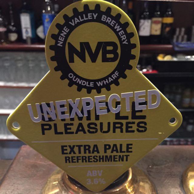 Unexpected Pleasures 3.6%, Nene Valley Brewery, England