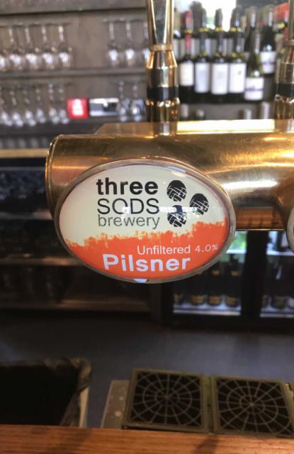 Unfiltered Pilsner 4.0%, Three Sods Brewery, England