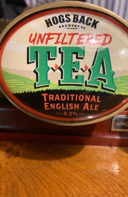 Unfiltered T.E.A 4.2%, Hogs Back Brewery, England