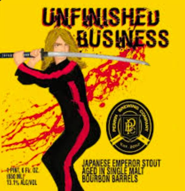 Unfinished Business 13.1%, Perrin Brewing Company, United States