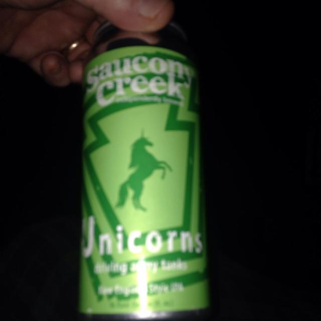 Unicorns Driving Army Tanks 7.2%, Saucony Creek Brewing Co, United States