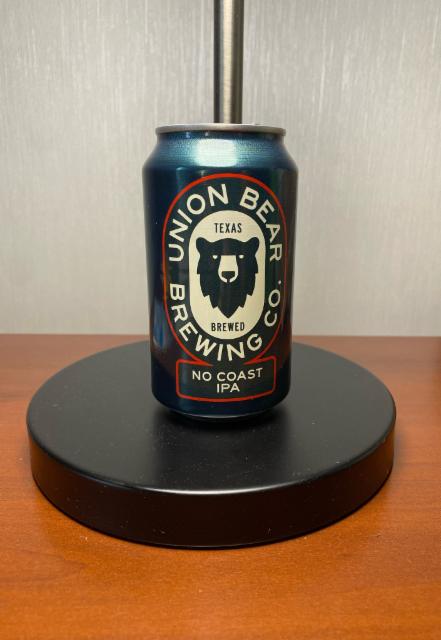 Union bear no coast ipa 7.0%, Union Bear Rrewing Co., United States