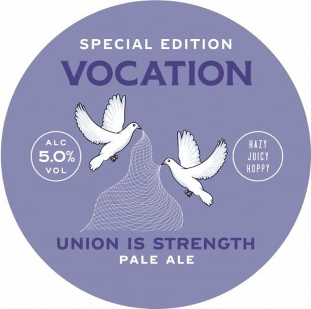 Union Is Strength 2022 5.0%, Vocation Brewery, England