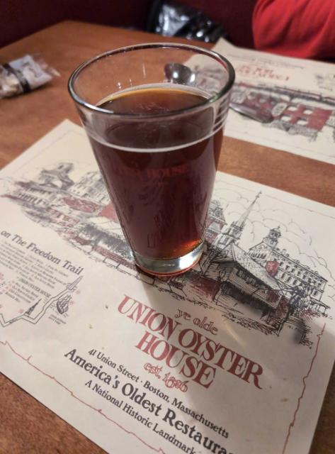 Union Oyster House Colonial Ale 5.2%, Samuel Adams (Boston Beer Company), United States