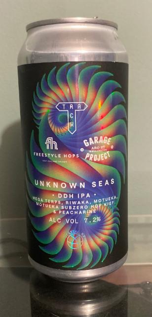 Unknown Seas 7.2%, Track Brewing Co., England