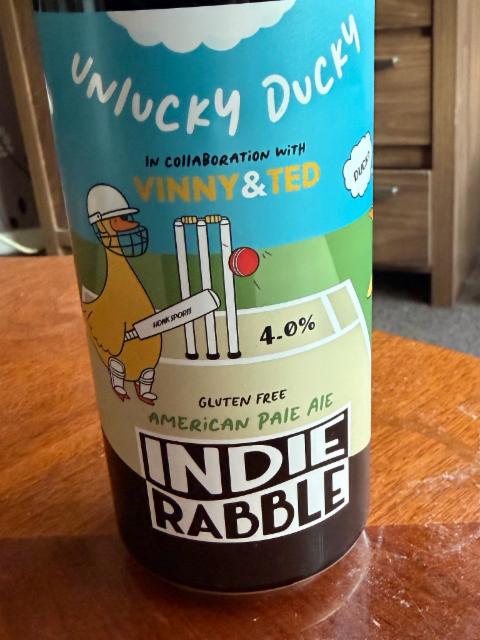 Unlucky Ducky 4.0%, Indie Rabble Brewing Company, England