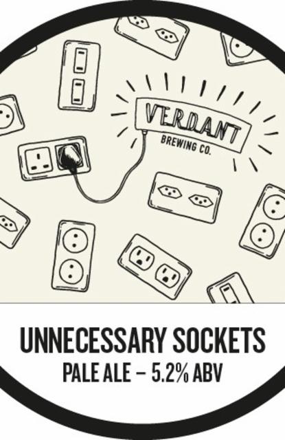 Unnecessary Sockets 5.2%, Verdant Brewing Co., England