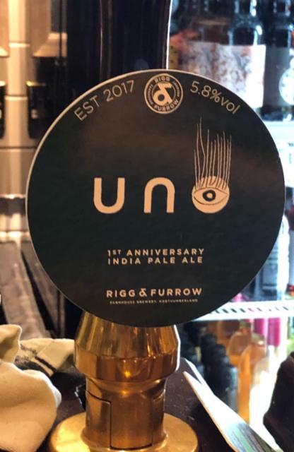 UNO 5.8%, Rigg & Furrow Farmhouse Brewery, England