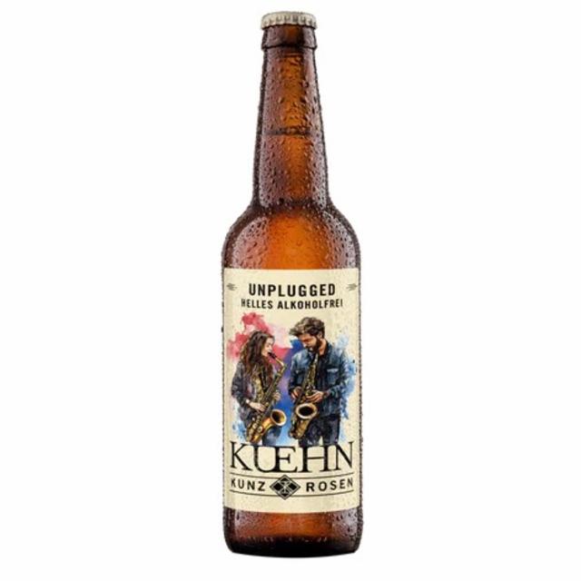 Unplugged Helles alkoholfrei, Kuehn Kunz Rosen