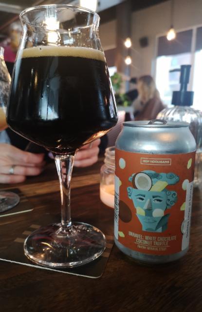 Unravel: White Chocolate Coconut Truffle 11.0%, Hop Hooligans, Romania