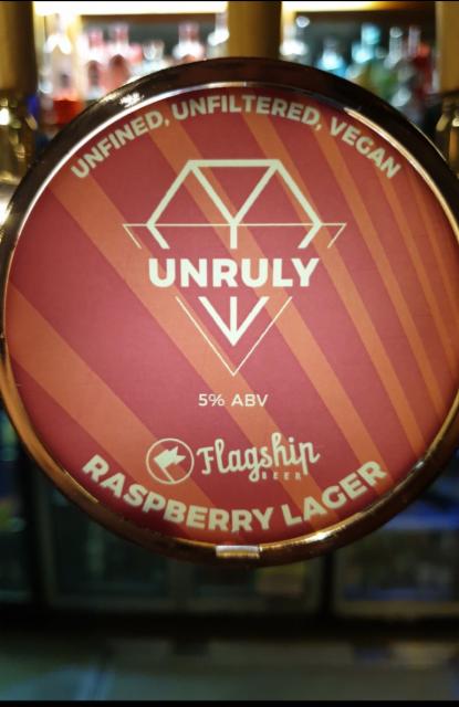 Unruly 5.0%, Flagship Beer, England