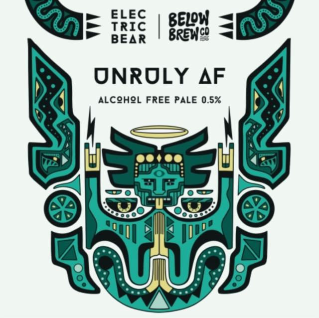 Unruly AF 0.5%, Electric Bear Brewing Co., England