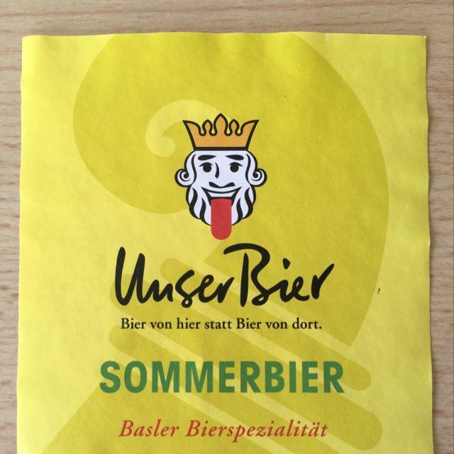 Unser Bier Sommerbier, Unser Bier
