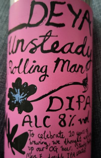 Unsteady Rolling Man 8.0%, DEYA Brewing Company, England