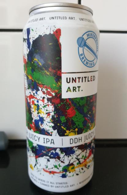 Untitled Art. Ddh Juicy Ipa 7.0%, Mikerphone Brewing, United States