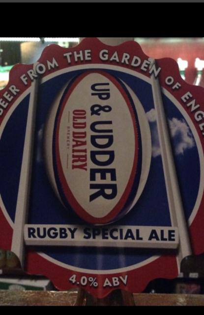 Up and Udder 4.0%, Old Dairy Brewery, England