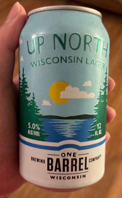 Up north 5.0%, One Barrel Brewing Company, United States