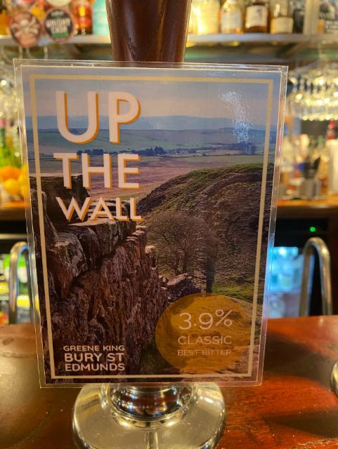 Up The Wall 3.9%, Greene King, England