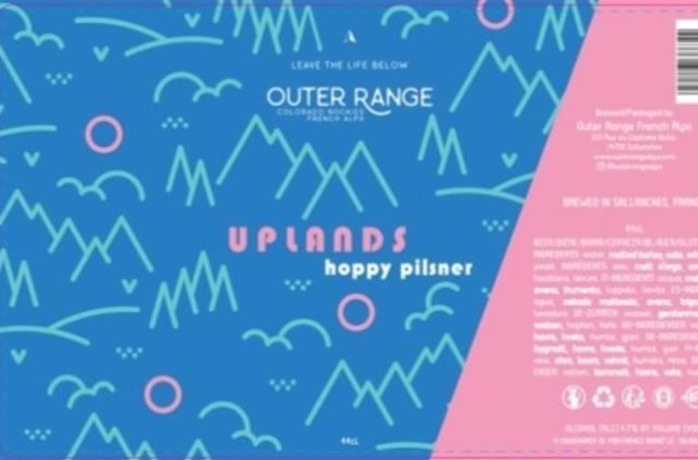 Uplands 4.7%, Outer Range Brewing Co. (France), France