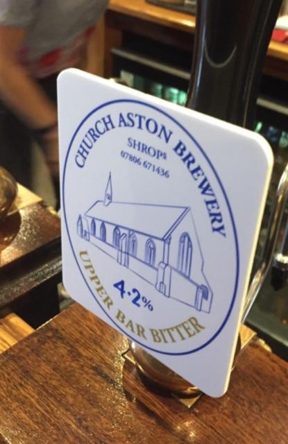 Upper Bar Bitter 4.2%, Church Aston Brewery, England