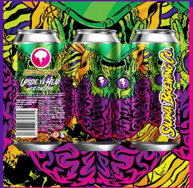 Upside Ya Head 8.0%, Salama Brewing Company, Finland