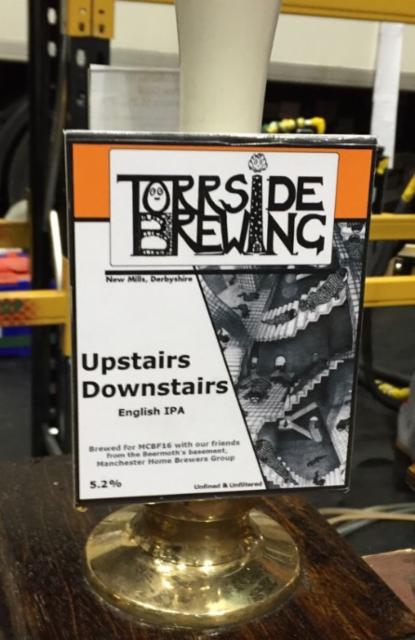 Upstairs Downstairs 5.2%, Torside Brewing, England