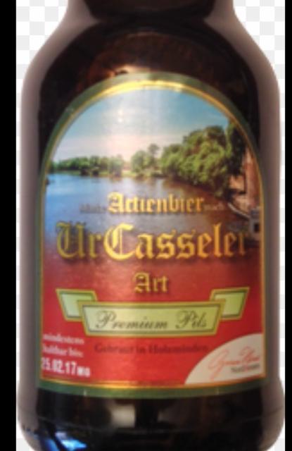 Ur Casseler Actienbier Premium Pilsener 4.9%, Brauerei Allersheim, Germany