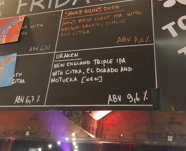 Uraken 9.5%, Unseen Brewing, Belgium