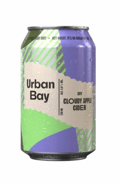 Urban Bay Cloudy Apple Cider 5.0%, Olvi, Finland