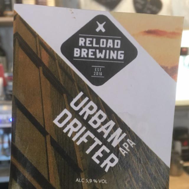 Urban Drifter APA 5.9 %, Reload Brewing, Finland