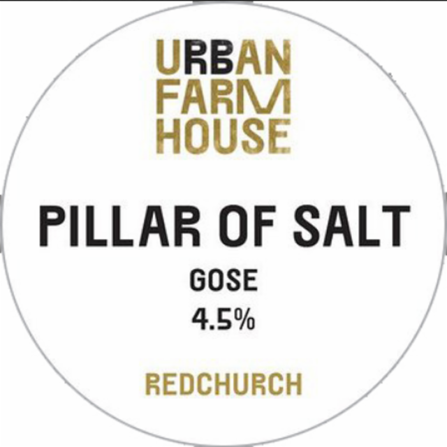 Urban Farmhouse Pillar of Salt 4.5%, The Redchurch Brewery, England