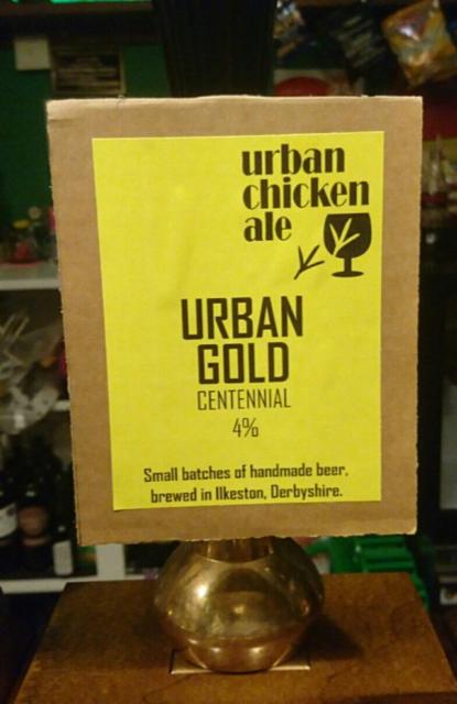 Urban Gold - Centennial 4.0%, Urban Chicken Ale, England