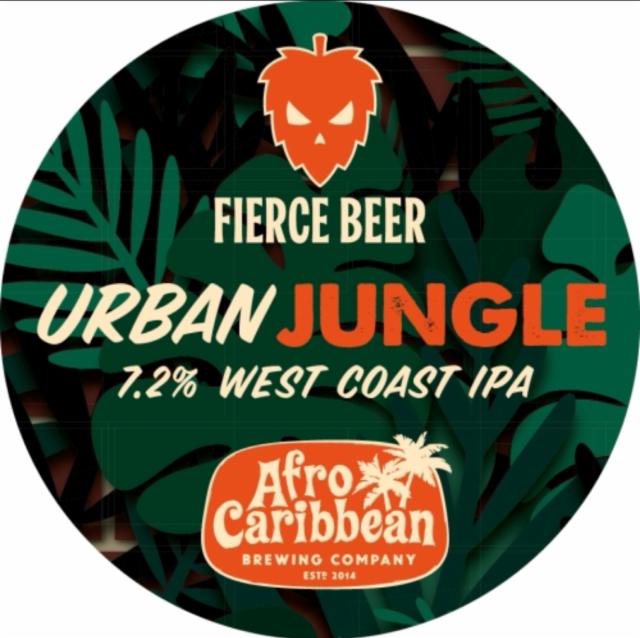 Urban jungle 7.2%, Fierce Beer Ltd, Scotland