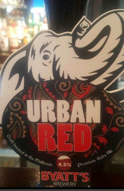 Urban Red 4.5%, Byatt's Brewery, England