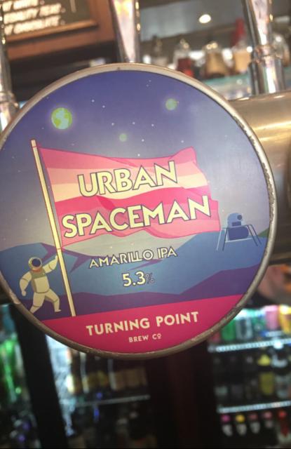 Urban Spaceman 5.3%, Turning Point Brew Co., England