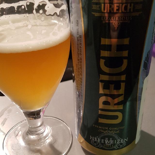 Ureich Hefeweissbier 5.2%, Privatbrauerei Eichbaum, Germany